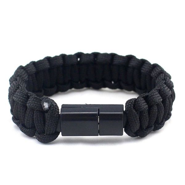 Paracord Bracelet With USB Charger For IPhones