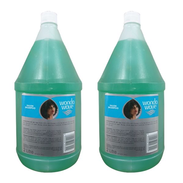 Wonda Wave - Salon Shampoo - 2L Pack of 2