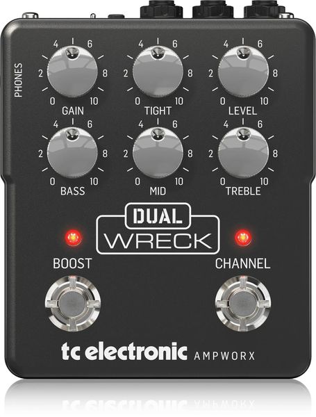 TC Electronic Ampworx Dual Wreck Preamp Pedal