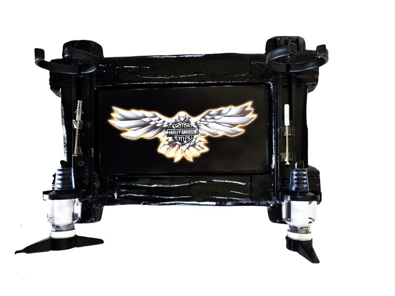 Harley Davidson - 2 Optic Liquor Dispenser - Black (31)