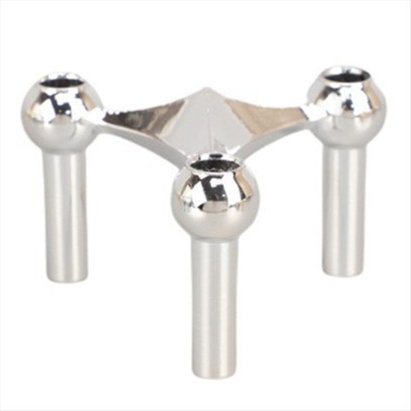 Metal Candlesticks Nordic Molecular Structure Candlestick Centerpiec Living