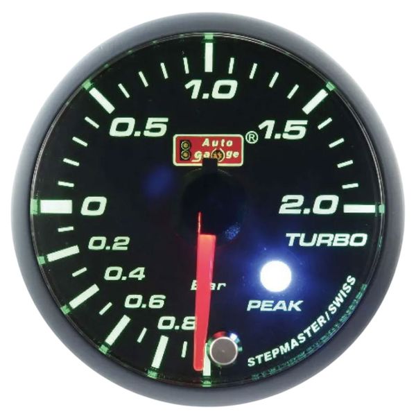 Autogauge PK Series 52mm Boost Gauge with LED Display