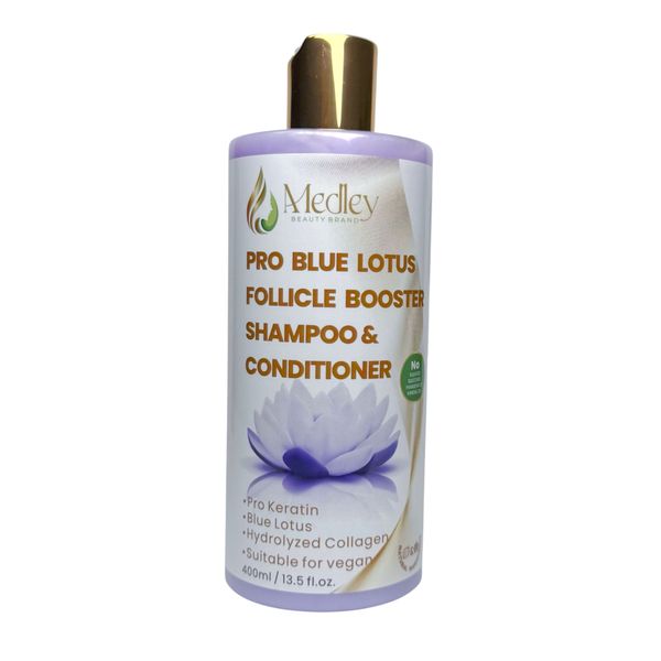 Pro Blue Lotus 2 in 1 follicle booster shampoo &amp; conditioner