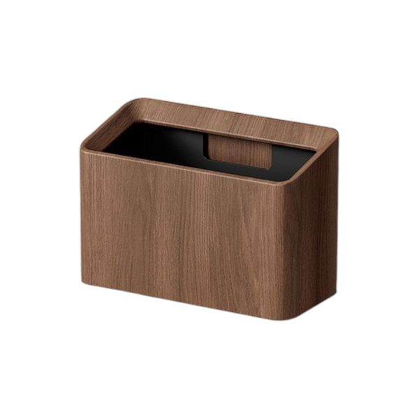 Wood Design Minimalistic Desktop Trash Can