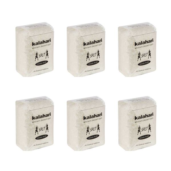 Royal Ancient Desert - Kalahari Coarse Salt 500g - 6 Grinder Refill Bags