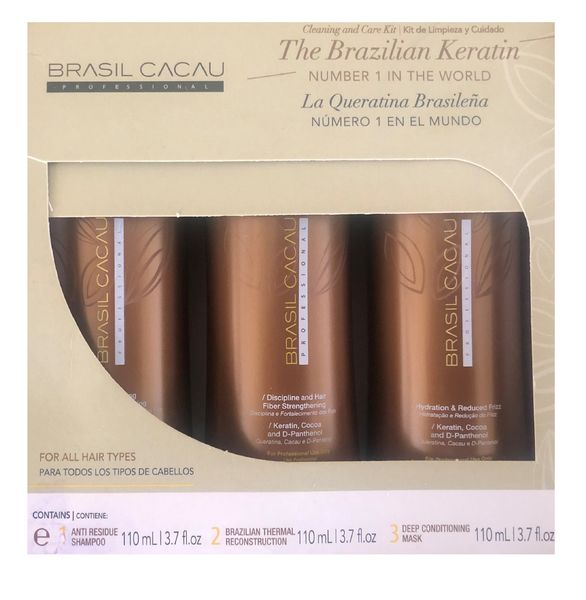 Brasil Cacau Professional - Brazilian Keratin Straightening Kit