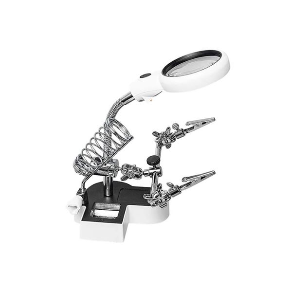 Auxiliary Clamp Magnifier with Light 16129
