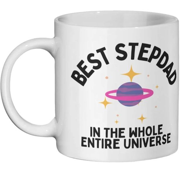 Best Stepdad In The Universe Christmas Birthday Father's Day Gift Mug