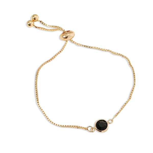 Cubic Zirconia Bracelet - Black