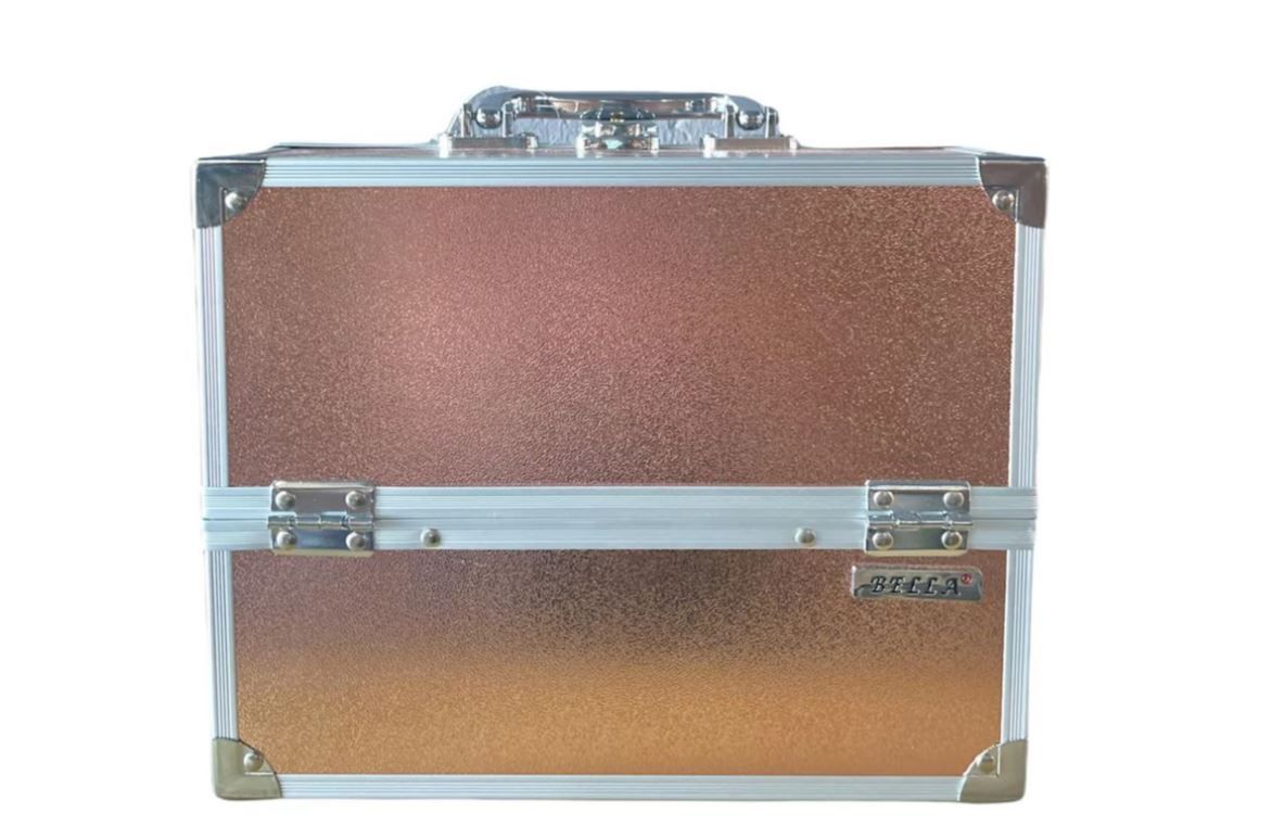 6 Trays Vanity Case Professional Box for Makeup Jewelry Cosmetic Case