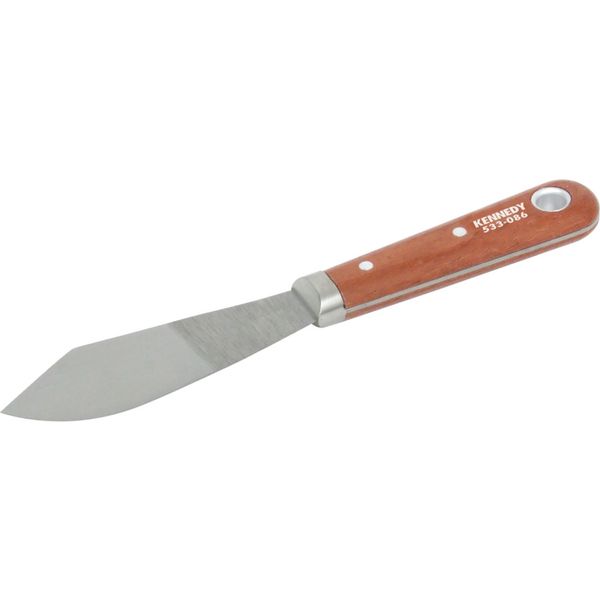4.1/2 Inch Scale Tang Clipt Point Putty Knife