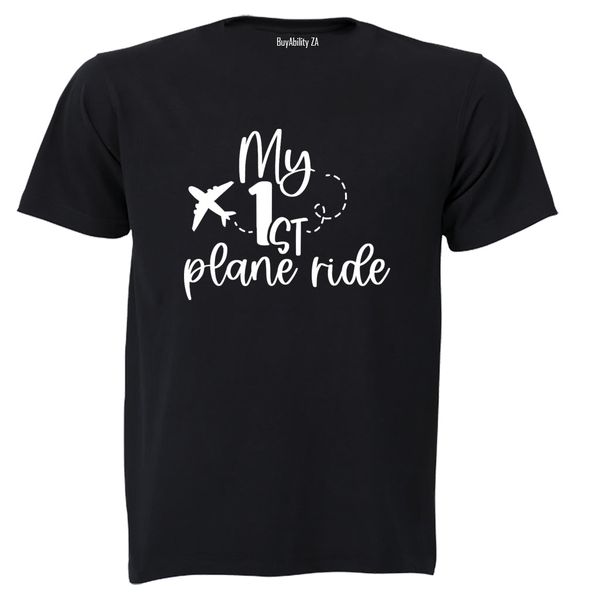1st Plane Ride - Kids T-Shirt