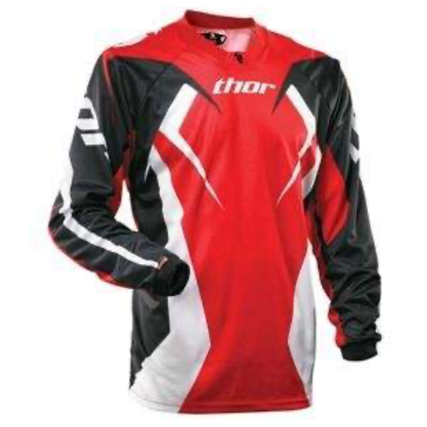 Thor Phase Red/Black Jersey image