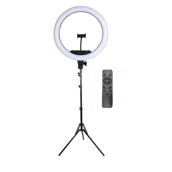 12 Inch LED Ring Light With Remote Control Tripod And Phone Holder
