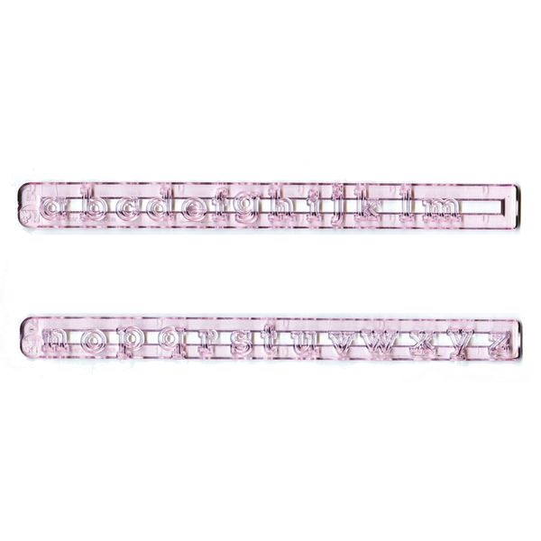 FMM Cutter Alphabet Set Lower Case Cake Icing Cutting Tool Stencil Cut Out