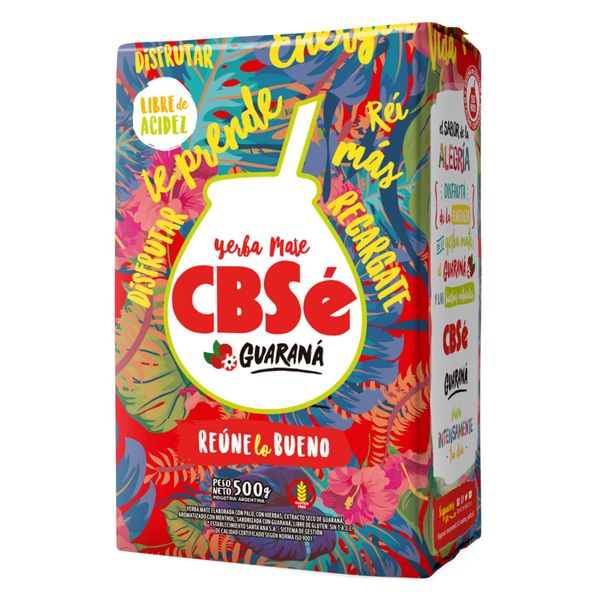 CBSe Yerba mate with Guarana Energy - 500g
