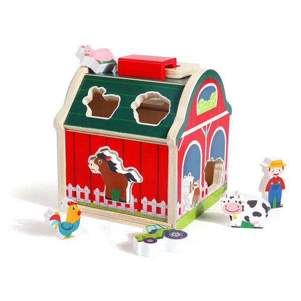 Wooden Farm Play Pieces