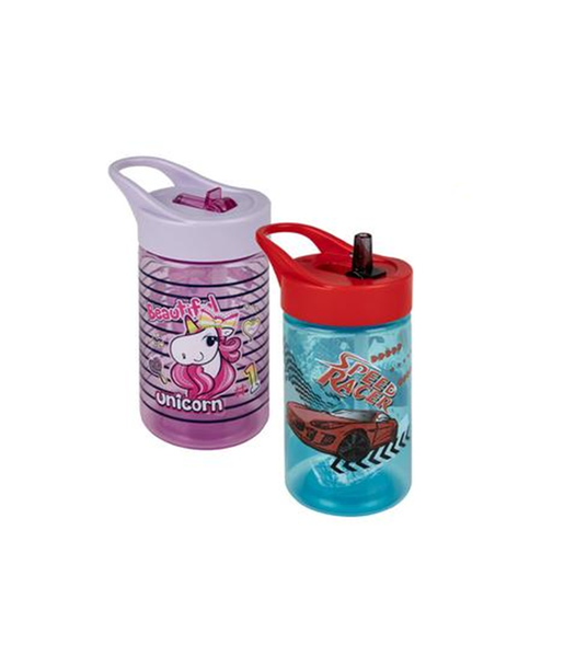 Unicorn/Racer Water Bottle 460ml x 2