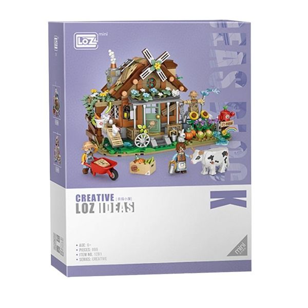 Loz Mini Building Blocks - Farm Animals