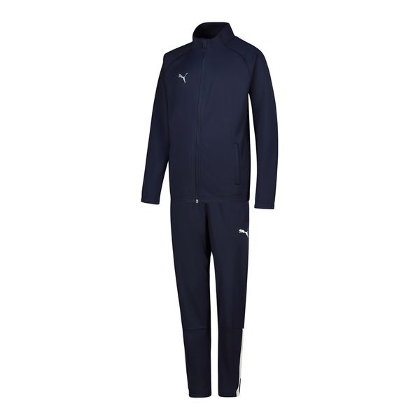 Puma Men's Forever Faster Poly Training Football Tracksuit - Navy