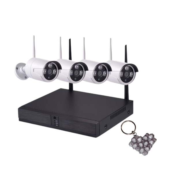 AB-JK18 Wifi Camera Surveillance Kit 4 Channel