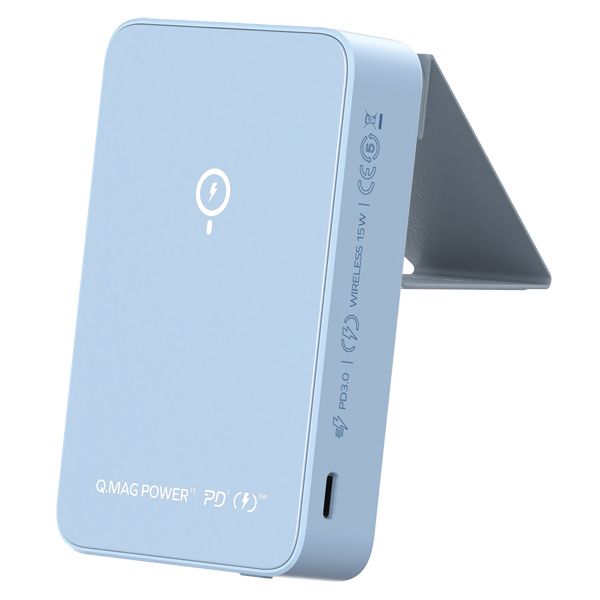 Momax Q.Mag Power 15 Magnetic Wireless Battery Pack with Stand 10000mAh