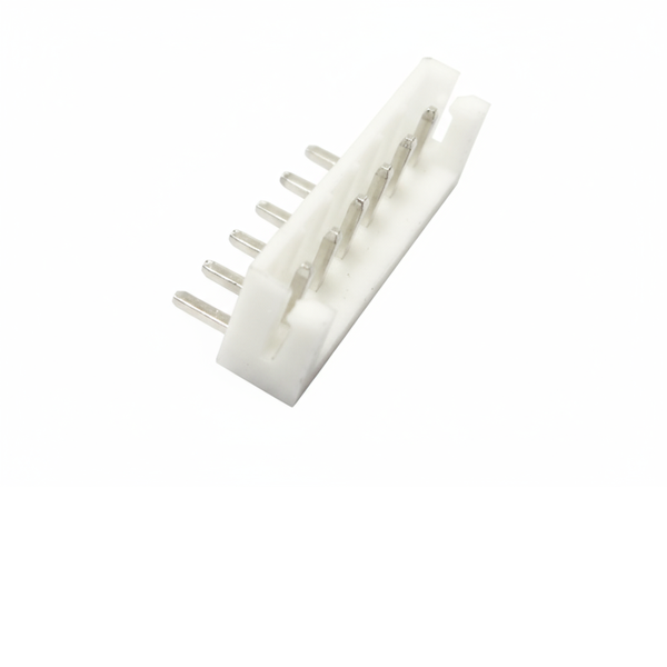 XY133-06RT: Low-Profile Right-Angle Locking Header - 2.5mm 6-Way
