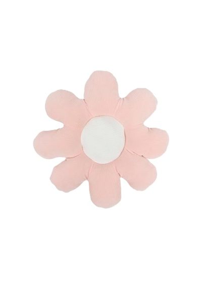 Shaped Cord Floral Daisey Cushion