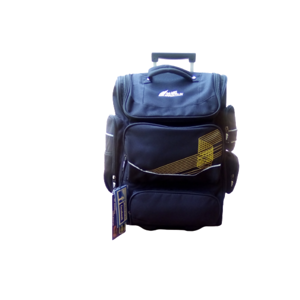 Back to school: Camel Mountain School Bag - Black