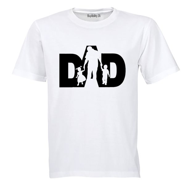 DAD - Family Silhouette - Adults - T-Shirt