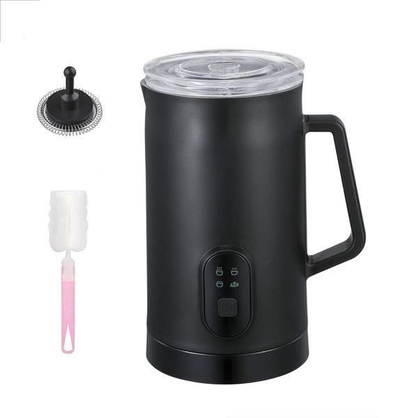 Electric Milk Frother, 4 in 1 Automatic Warm and Cold Foam Maker