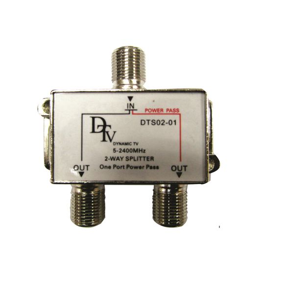Dynamic TV 2 - Way Splitter DTS02 - 01