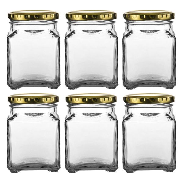 Catering Square Jar 260ml Pack Of 5