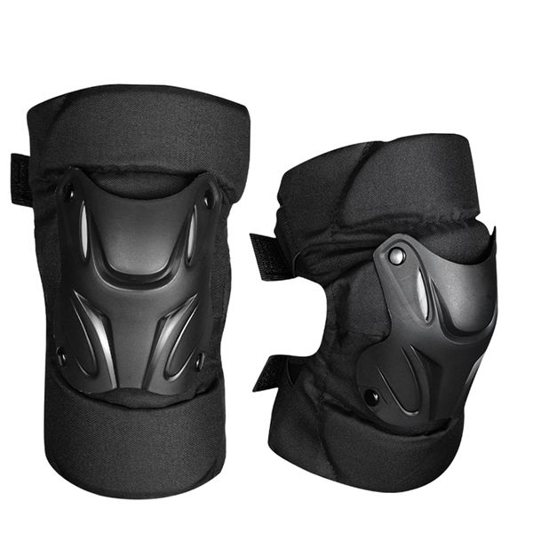 Adult Adjustable Knee Pads 2Pieces for Motorcycle Cycling Outdoor