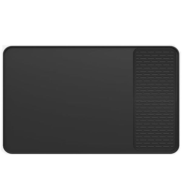 Silicone Coffee Mat 60x40cm Bar Mat Detachable Dish Drying Non Slip Mat