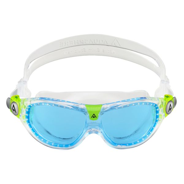 Aquasphere Seal Kid 2 - Blue Tinted Lens - Transparent Swim Mask