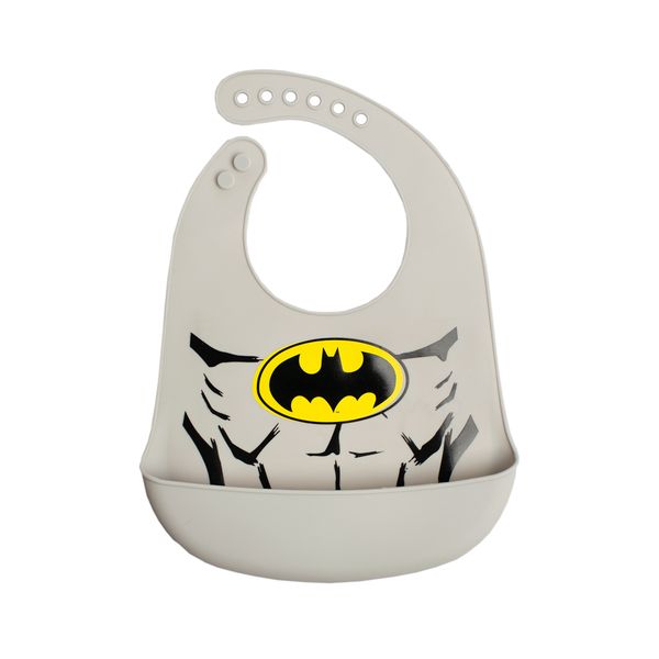 BATMAN By DC Official Licensed - Baby Silicone Bib-Easy Clean &amp; Practical