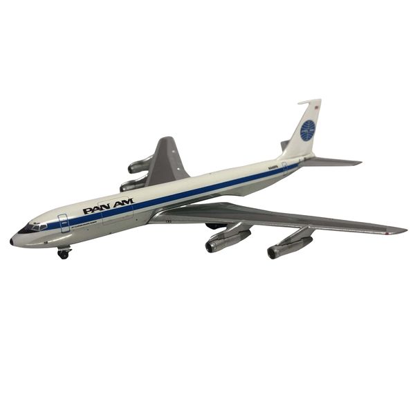 1:400 Scale, Pan American, Boeing 707, Metal Display Model Aircraft.