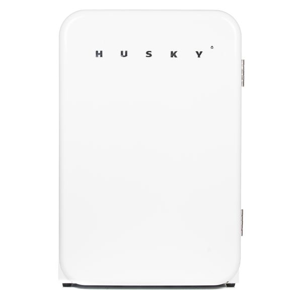 Husky - 110l Undercounter Retro Fridge - White