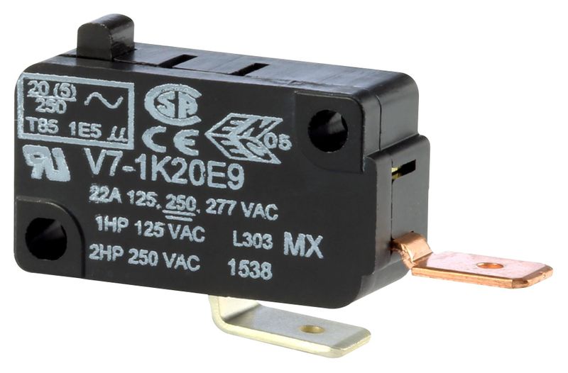 Honeywell (V7-5F17D8) Microswitch, Miniature, Pin Plunger