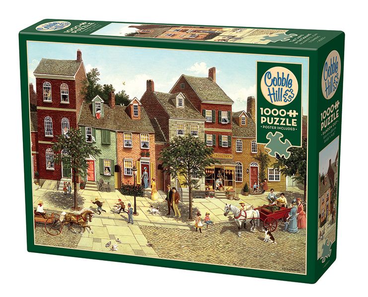 Cobble Hill The Curve in the Square 1000 Piece Puzzle