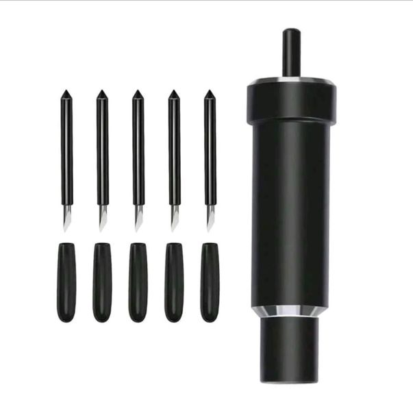 5 x Deep Point Blades with Housing for Cricut Makers/Explore