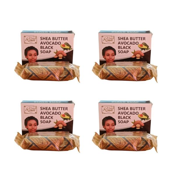 Madam Ranee Shea Butter Avocado Black Soap | 4 Pack x 100g