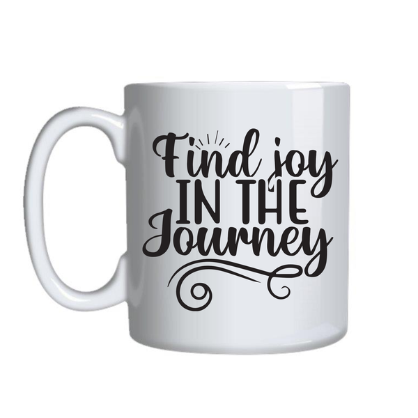 Journey Coffee Cups Motivational Graphic Mug Design Birthday Present