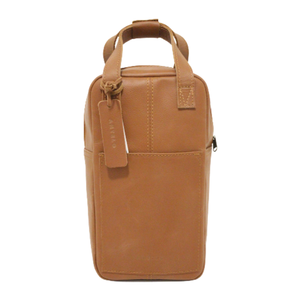 Antelo Hunter Leather Wine Carrier