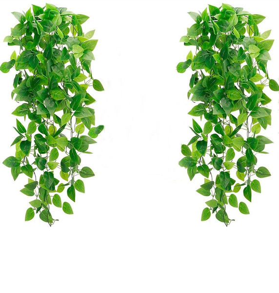 2pcs Artificial Hanging Plants