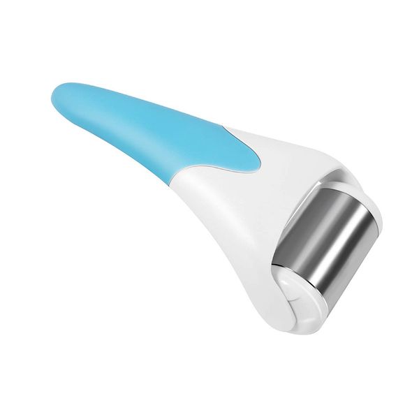 Handheld Anti-Wrinkles Facial Tightening Ice Roller Massager - White