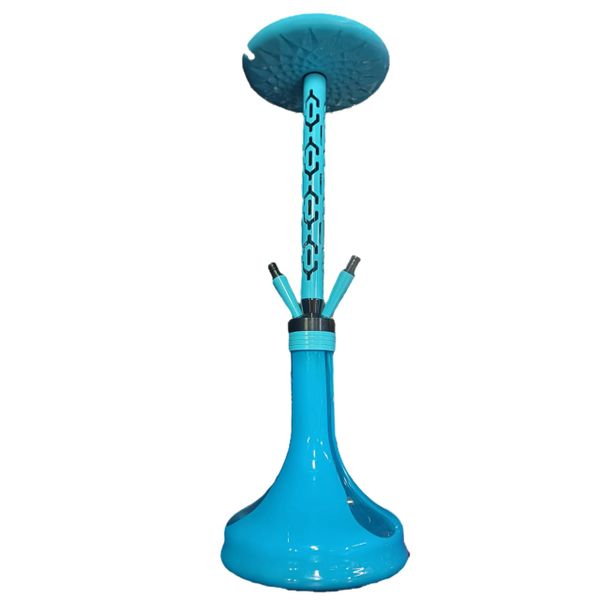 Hookah - 2 Pipe Ocean Blue