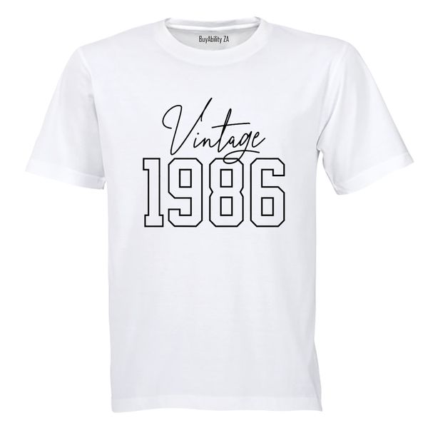 Vintage 1986 - Adults - T-Shirt