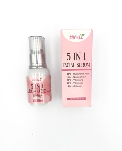 RUOALL 5-in-1 Facial Essence with Hyaluronic Acid, 50ml